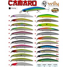 Wily Camaro 13 cm Maket Balık 21 gr (0-1m)