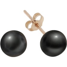 Sirius Modern Siyah Inci Küpe 0445E0003