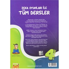 Pako Yayınları 4. Sınıf Zeka Oyunlarıyla Tüm Dersler