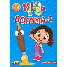Niloya 3-4 Yaş 20 x 28 Renkli Boyama Kitabı