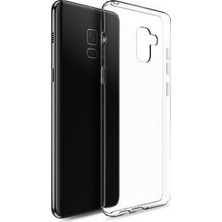 Nettech Samsung Galaxy A605 A6 Plus 2018 Uyumlu Tıpalı Şeffaf Silikon Kılıf Şeffaf