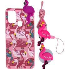 Nettech Samsung Galaxy M31 Uyumlu Maskot Seri Silikon Kılıf