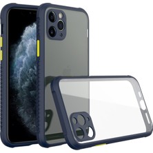 Nettech Apple iPhone 11 Pro Uyumlu Kamera Lens Korumalı Silikon Kılıf