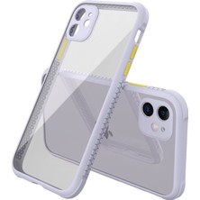 Nettech Apple iPhone 12 Mini Uyumlu Kamera Lens Korumalı Silikon Kılıf