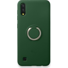 Nettech Samsung Galaxy A10 Uyumlu Nano Ring Silikon Kılıf