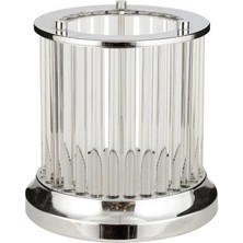 Modi Lighting Lina Dekoratif Krom Cam Mumluk 18X18CM