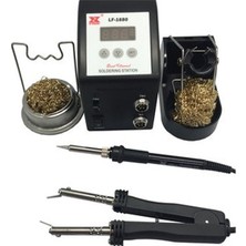 Xytronic - LF-1680 Dijital Istasyonlu Havya + Çift Uçlu Cımbız Smd Sökme Havyası
