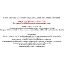 Artex 90X200  Yatak Kılıfı Koruyucusu Fermuarlı Yatak Kılıfı Yatağınıza Özel Dikim Açıklamayı Okuyunuz