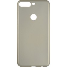 Nettech Huawei Y7 2018 Uyumlu Suide Silikon Kılıf Gold