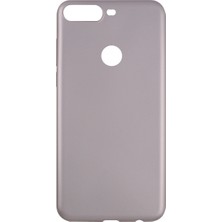 Nettech Huawei Y7 2018 Uyumlu Suide Silikon Kılıf Rose Gold