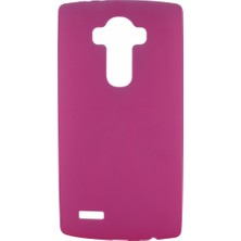 Nettech LG G4 Uyumlu Arka Koruma Silikon Kılıf Pembe
