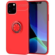 Nettech Apple iPhone 12 Pro Max Uyumlu Ravel Seri Silikon Kılıf Kırmızı