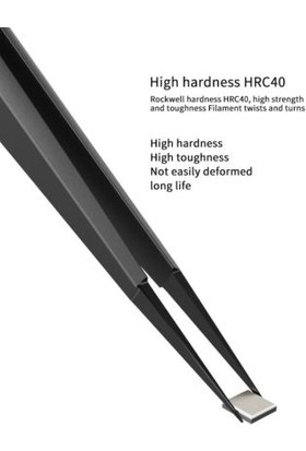 Qianli Ineezy HRC40 Anti-Statik Paslanmaz Çelik Cımbız 135 mm