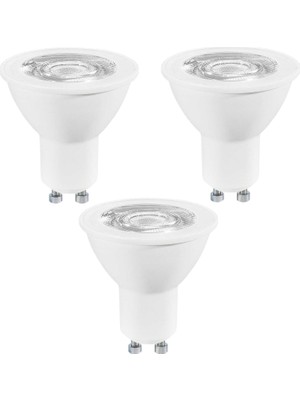 Osram 5-50W Sarı Işık 3000K GU10  LED Spot Ampul 3 Adet