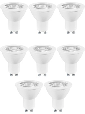 Osram 5-50W Beyaz Işık 6500K GU10  LED Spot Ampul 8 Adet