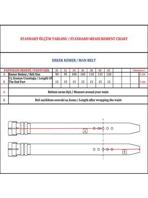 DeFacto Erkek Oval Toka Suni Deri Jean Kemeri S4211AZ20WN