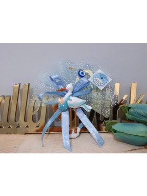 Hayaller Dükkanı 30 Adet Leylek Magnet Biblo