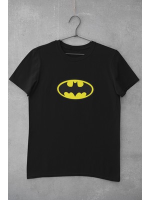 Kio Tasarım Dc Batman Karakteri Logo Baskılı T-Shirt Erkek