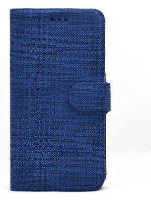 Gpack Xiaomi Poco X3 Kılıf Standlı Kartvizitli Exclusive Spor Cüzdan Lacivert