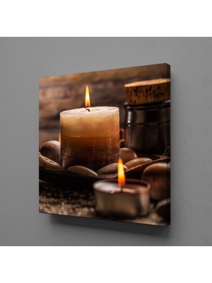 Technopa Kahverengi Mum Resimleri 30 x 30 cm