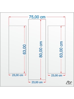 Technopa 3D Deniz Altı ve Balık Kanvas Tablo 102 x 110 cm