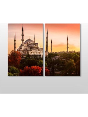 Technopa Süleymaniye Camii Kanvas Tablo 40 x 30 cm