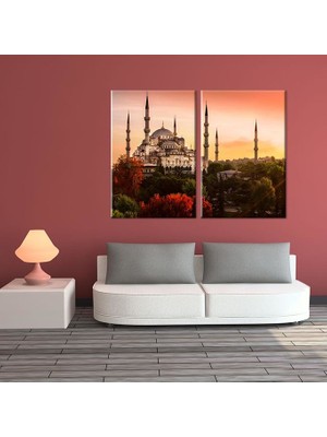 Technopa Süleymaniye Camii Kanvas Tablo 40 x 30 cm