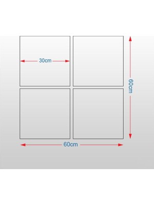 Technopa Saat Gold  Kanvas Tablo 90 x 90 cm