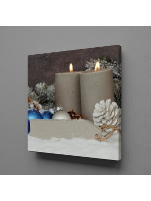 Technopa Ikili Gri Mum 100 x 100 cm