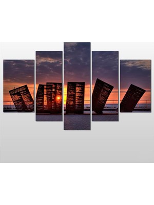 Technopa Siluet Kanvas Tablo 122 x 70 cm