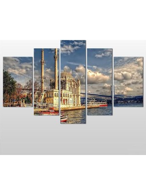 Technopa Istanbul Boğazı  Kanvas Tablo 208 x 120 cm