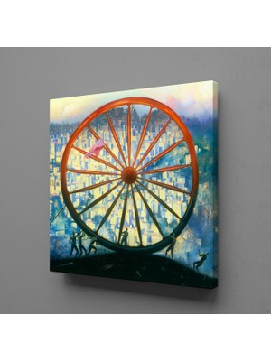 Technopa Yuvarlak Demir 140 x 140 cm