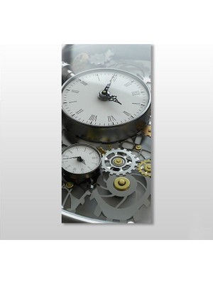 Technopa Saat Kanvas Tablo 140 x 210 cm