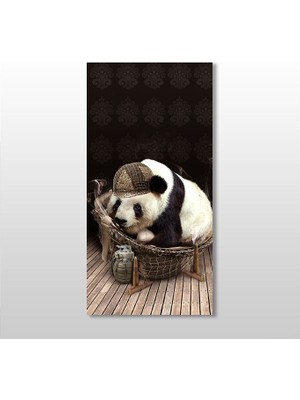 Technopa Panda Kanvas Tablo 20 x 30 cm