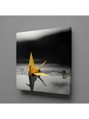 Technopa Sarı Siyah 130 x 130 cm