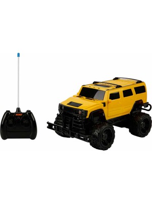 Suncon 1:14 Uzaktan Kumandalı Big Foot USB Şarjlı Hummer 34 Cm. - Sarı