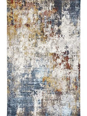 Payidar Halı Feyz'a G6415 Krem/Mavi 120 x 180 cm Modern Halı