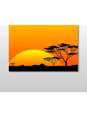 Technopa Vektörel Tablo Kanvas Tablo 30 x 20 cm