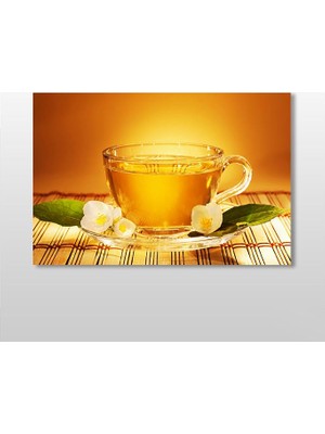 Technopa Yeşil Çay Kanvas Tablo 105 x 70 cm