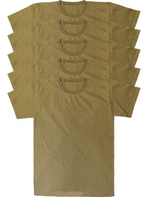 Cnt Sıfır Yaka Asker Fanila 5'li Paket