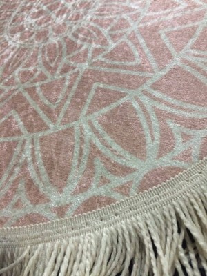Seroni Home Textile Sempati Kolaj Ince Saçaklı 80X120 Paspas