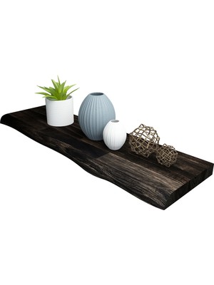 INTERBUILD REAL WOOD Interbuild Yüzer Raf Duvara Monte Yatak Odası Oturma Odası Banyo Mutfak Ofis Dekor Raf