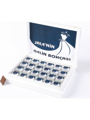 Topal Kadir İsme Özel Sargılı Madlen Kına Çikolatası 72ADET