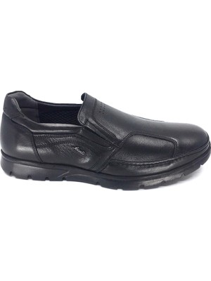 Forelli 32606 Siyah Kemik Çıkıntısı Anatomik Günlük Erkekayakkabı