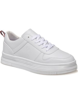 U.S. Polo Assn. AS00582461 100696348 Surı 1fx Kadın Spor Ayakkabı Beyaz