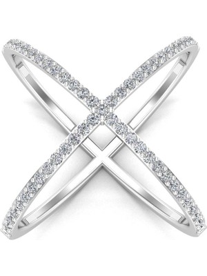 Silvanit Pırlanta 0,40 Karat Pırlanta Fantezi Yüzük