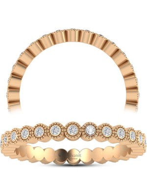 Silvanit Pırlanta 0,20 Karat Pırlanta Tamtur Yüzük