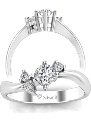 Silvanit Pırlanta 0,30 Karat Pırlanta Tasarım Yüzük