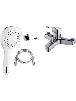 Irmak Banyo Bataryası Duş Seti Fonksiyonlu Duş Başlığı Batarya Seti