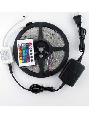 Hero Led Rgb Şerit LED Set 5 mt 16 Renk Iç Mekan Silikonsuz